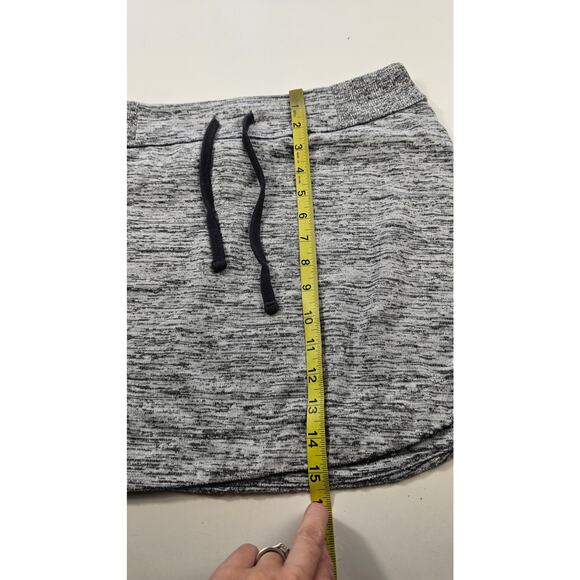 Athleta downplay skirt zip picket stretch drawstring waist EUC M active grey - Picture 10 of 10